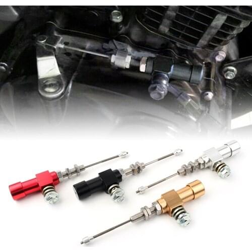Racing Motorcycle Modified Hydraulic Clutch Cable Hydraulic Brake Pump Cylinder M10x1.25mm Red/Black/Silver/Gold