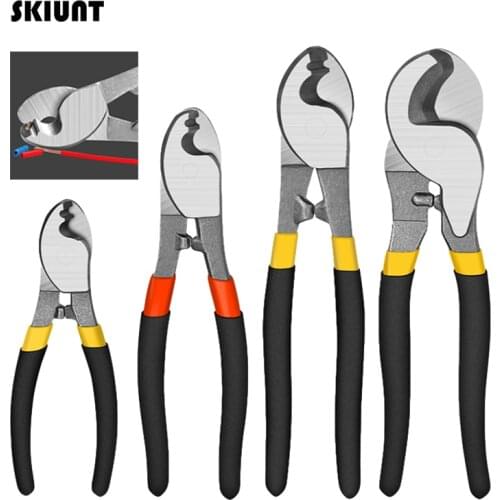 SKIUNT6/8/10 Inch Wire Stripper Set Diagonal Cutting Pliers Electrical Wire Cable Cutters Multitool Electrician Repair Hand Tool