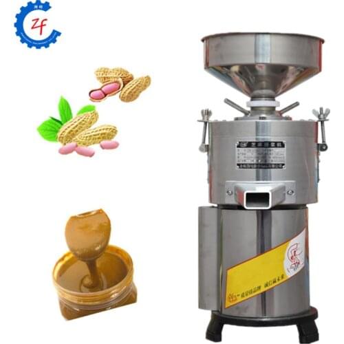 Small scale groundnut paste grinding processing equipment sesame peanut butter making machine