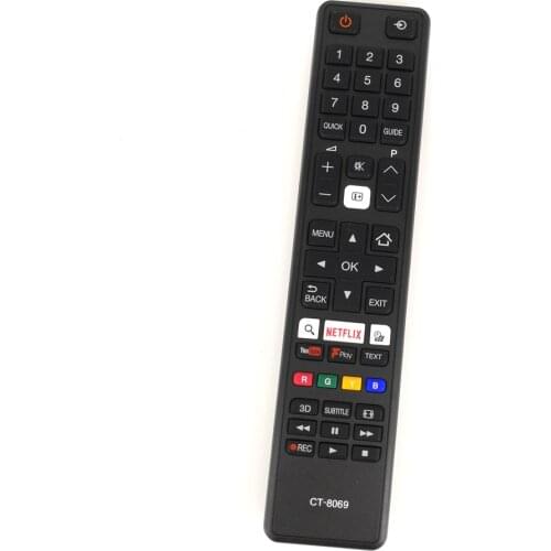 Good Quality New Remote Control CT-8069 For Toshiba TV With 3D NETFLIX 43L3653DB 43L3653DB 49U6663DB 65U6663DB