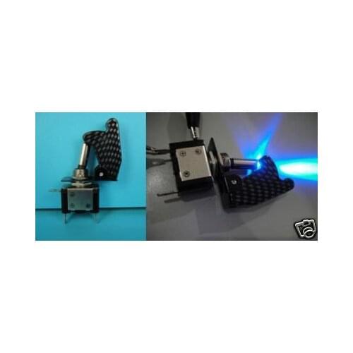 Military Style Led Toggle Switch + Safety Cover BBB