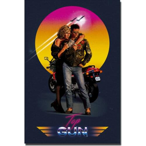 268 TOP GUN Movie 2 Silk Art Poster Wall Art Home Decoration Gift