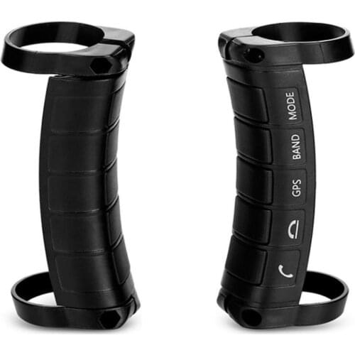 Universal Car steering wheel remote controls for Android CD DVD player Tesla Vertical Wireless Bluetooth 10-buttons Control