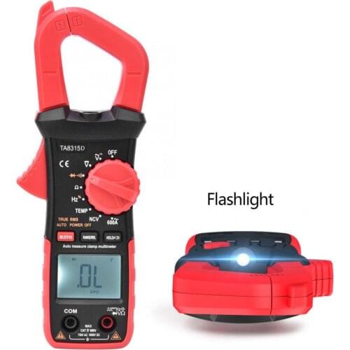 Voltmeter TA8315D Multifunctional Digital Handheld Screen Clamp Multimeter AC DC Voltage Current Meter tester