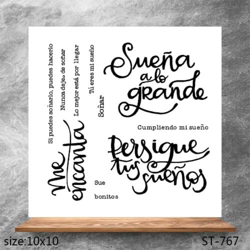 ZhuoAng fairy Transparent Seals for DIY scrapbooking photo album Clear Stamps