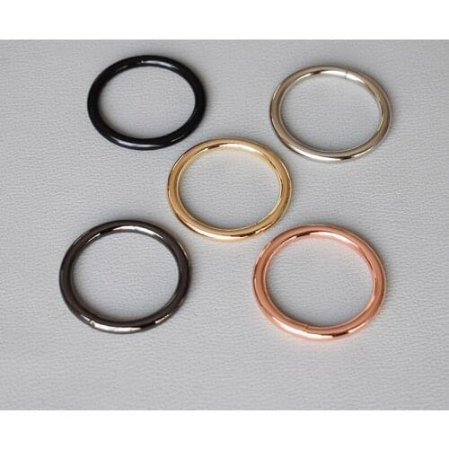 1 Pcs/Lot 30mm O ring adjustable ring clip buckles Hooks for handbag backpack DIY Dog Collar Accessories