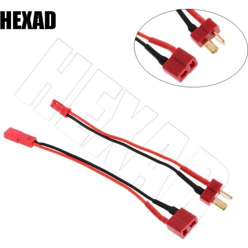 1 Piece 100mm Of RC Lipo Battery Charger Cable Adapter Deans T Plug To JST Male And Female Adapter Cable 14AWG Silicone Cable