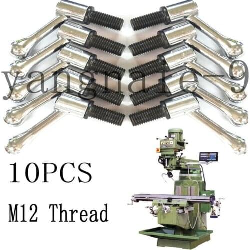 10pcs New Bridgeport Mill Part Milling Machine Table Lock Bolt Handle M12 Thread