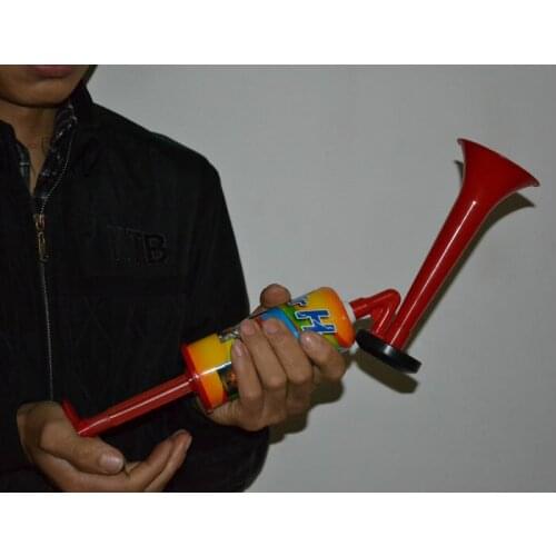 Free Shipping 5PCS/lot Hand Held Air Horn Pump Super Loud Noise Maker Safety Parties Sports Events Fun