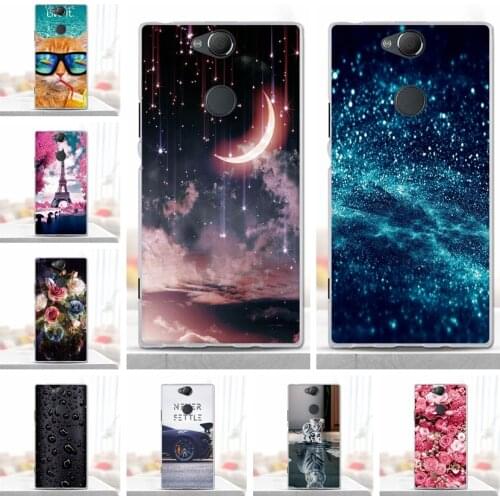 For Sony Xperia XA2 Plus Case Cover 6.0" Soft Silicone for Fundas Sony XA2 Plus Cover Capas for Sony Xperia XA2 Plus Cases Coque