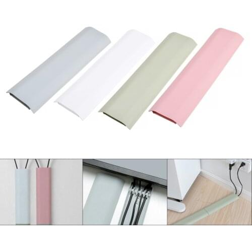 Colorful Self-Adhesive Wall Flat Screen TV Cord Cable Organizer Clip Wire Management Plastic Wall TV Cable Clip Holder Protector