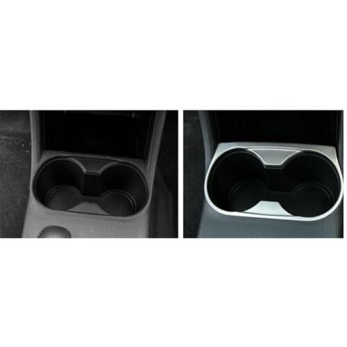 For 2013 2014 2015 2016 for Mitsubishi Outlander cup holder decorative trim for Outlander accessories