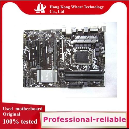 For ASUS Z270-DRAGON Motherboard Socket LGA 1151 DDR4 M.2 nvme ssd For Intel Z270 Original Desktop Used Mainboard