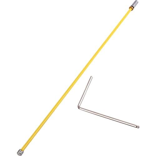 2 Way Adjustment Truss Rod 456mm Double Course Truss Rod for Guitar with Wrench (Yellow)