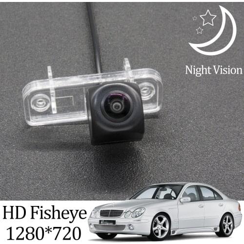 Owtosin HD 1280*720 Fisheye Rear View Camera For Mercedes Benz E-Class (W211) 2003-2009 Car Vehicle Reverse Parking Accessories