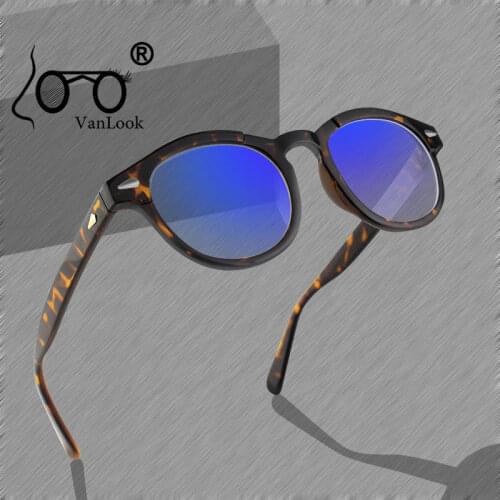 Fashion Computer Glasses Round Transparent Spectacle Frame Clear Lenses for Women Mens Feminino Armacao