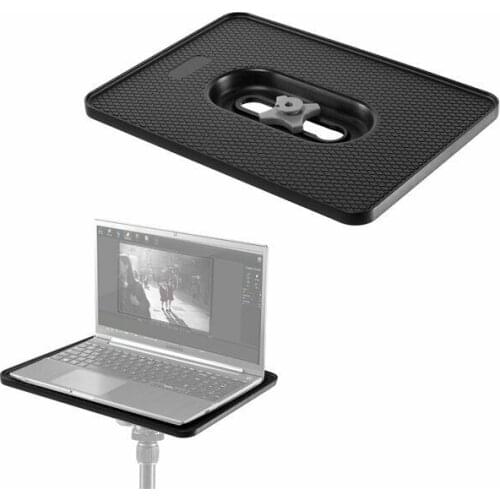 Laptop Notebook Pallet Projector Big Tray Holder for 1/4" to 3/8" Screw Tripod Stand Mount Widely Use in Stage/Outdoor