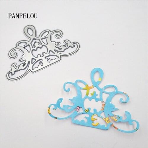 PANFELOU Vines crown Scrapbooking DIY Halloween Embossing mould card paper die stencils punch Metal cuts dies cutting