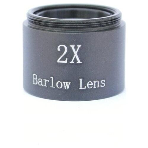 Hot M28.6x0.6 2X magnification Barlow Lens for 1.25 inch Eyepiece telescope accessories