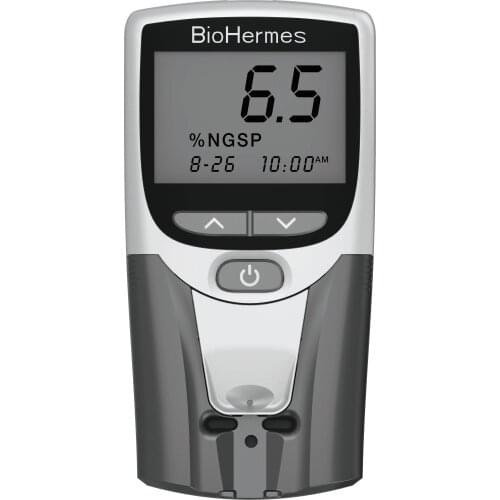 BIOHERMES rapit test POCT Portable handle HBA1C analyzer meter/ blood group testing equipment