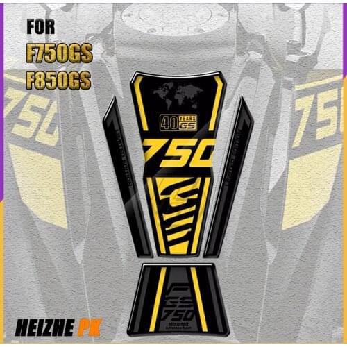For BMW Motorcycle F750GS F850GS 2020-2022 Motorcycle Gas Tank Pad Protector 40 Year
