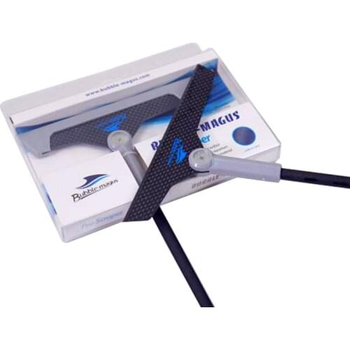 BUBBLE MAGUS Aquarium Carbon Fiber Brush Fish tank Cleaning Extended Blade Algae Removal Tool