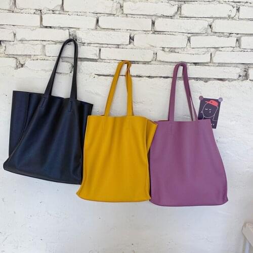 Large Capacity Soft PU Leather Luxury Designer Shoulder Bag for Women 2021 Messenger Bags Casual Big Lady Totes Purses Handbags