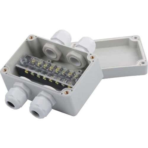 Waterproof Junction Boxes Connection Outdoor Indoor Distribution Monitoring Box Electric Enclosure Case With Cable