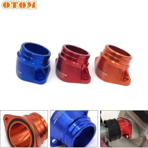 OTOM Motorcycle Intake Pipe Carburetor Interface Adapter CNC Machining Polychromatic For ZONGSHEN NC250 Off-Road Motocross Parts