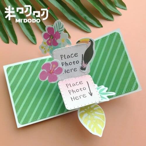 Spin-fold Flip Metal Cutting Dies 2020 For Scrapbooking DIY Paper/photo Cards Midodo New Design Dies