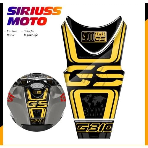 Motorcycle Gas Tank Pad Protector Case for BMW Motorrad G310GS G310 GS 2018-2021 40 Year
