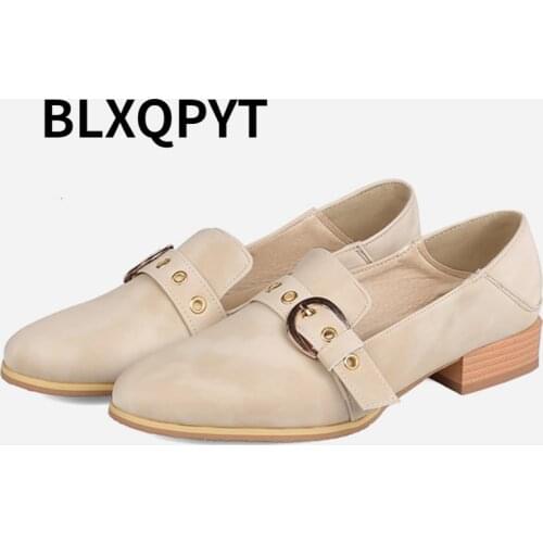 Ladies Large Size 30-48 Zapatos sapatos De Mujer Chaussure Femme Women Fashion Flats Heels 2.5cm Spring Female Ballet Shoes 8812