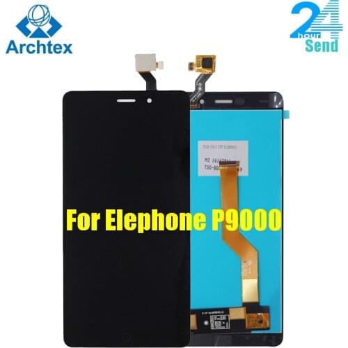 For 100% Original Elephone P9000 P9000 Lite LCD Display + Touch Screen Digitizer Assembly Tools For P9000 1920X1080 5.5"