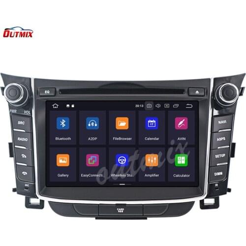 128G Carplay Android 10.0 screen DVD Player for Hyundai I30 Elantra GT 2012 2013 2014+ GPS Navigatio Auto Radio Stereo Head unit