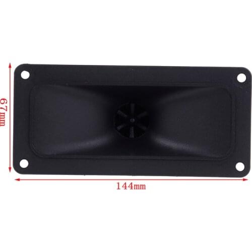 2Pcs Tweeters Piezoelectric Tweeter Loudspeaker Square Audio Speaker High Quality