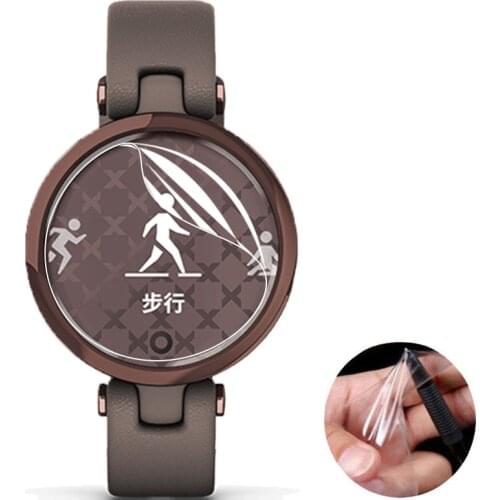 5pcs Soft TPU Clear Protective Film Smartwatch Guard For Garmin Lily Fasion Women Smart Watch Full LCD Screen Protector Cover