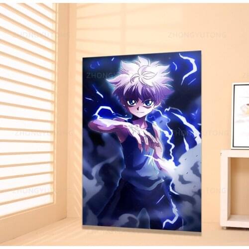 Anime Killua Zoldyck Hunter x Hunter Art Picture Prints Home Decor Wall Poster Decoration For Living Room