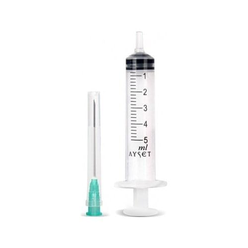 Ayset 5Cc Injector 2 Piece Green