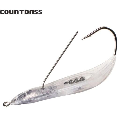 10pcs Countbass Blank Hard Lure 80mm 19.7g Sinking Minnow, Unpainted Fishing Bait, Wobblers