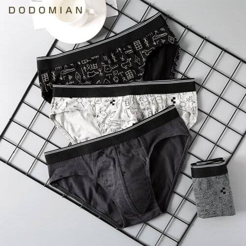 DO DO MIAN Men's Cotton Briefs