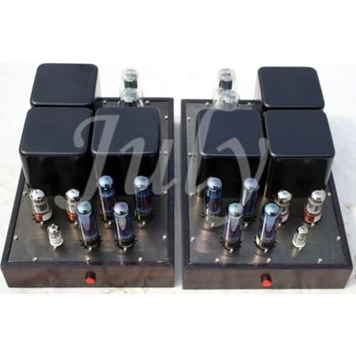 EL34L parallel push-pull amplifier, 70W power amplifier, high fidelity, frequency response 16~35000Hz, S/N: 96db