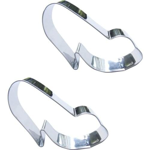 Shoe figure shape 2 piece biscuit cutting molds, baking tools, cake decorating soft candy tools