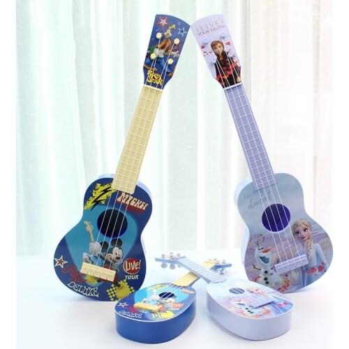 Disney girls frozen 2 guitar Toy Musical Instrument boys Mickey musical instrument music toys
