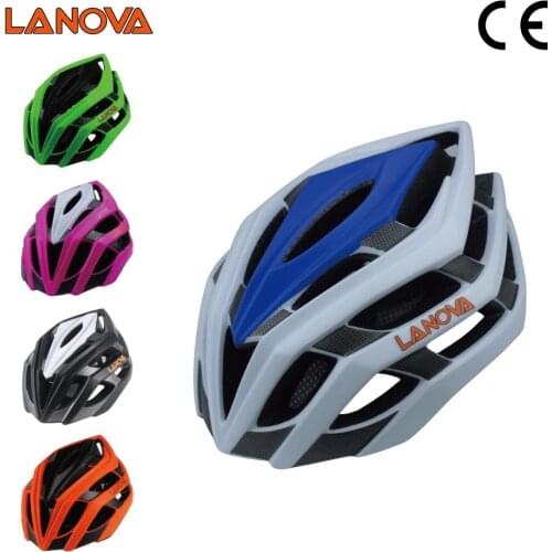 LANOVA Adults Professional MTB Mountain Road Bike Helmet Bicycle Helmet Riding Cycling Helmet Casco Ciclis Men Women