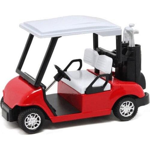 1/20 Scale Alloy Golf Cart Diecast Pull Back Car Model Kids Toy Collectible