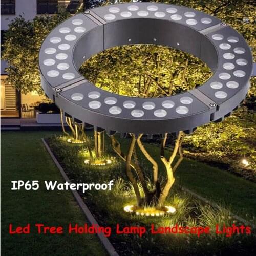 Outdoor Lighting Column Tree Lights Landscape Lights Lawn Patio Pathway Lamp Garden Led Outdoor Spotlight Dc24v IP65 Waterproof