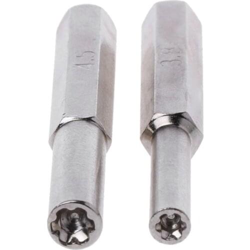 2Pcs Professional Screwdriver 3.8mm + 4.5mm Security Tool Bit Gamebit For Nintend NES N64 Gameboy 50LA