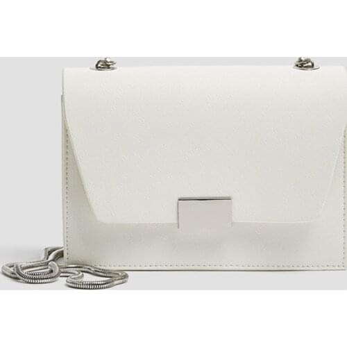 Pull & Bear Women White Cross Shoulder Bags 14133540
