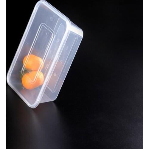 Christmas square shaped plastic food lunch box