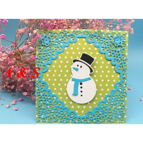 S53 METAL CUTTING DIES Christmas Snowman gift Scrapbook card album wedding paper craft home decor embossing stencil punch
